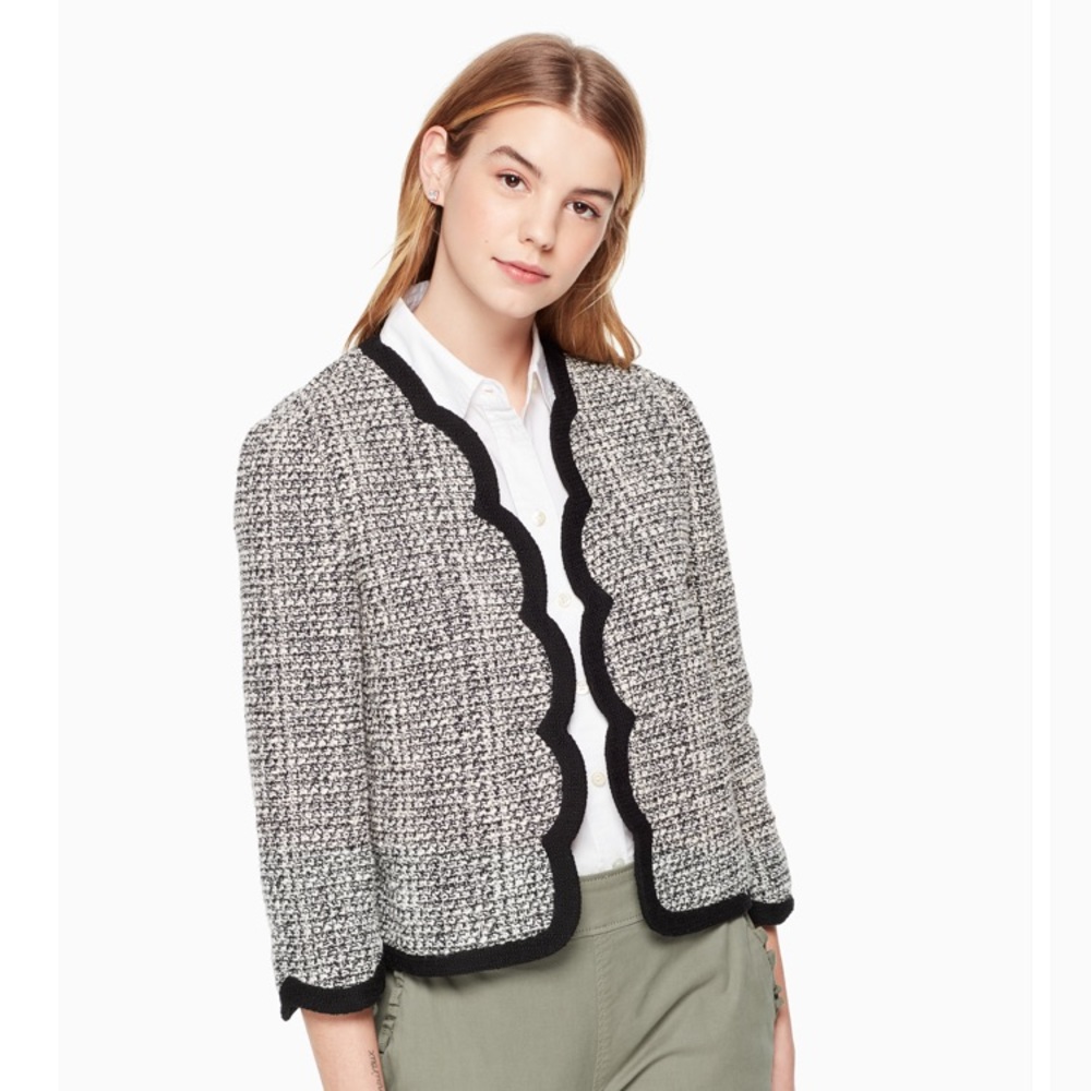 Kate Spade Scalloped Blazer